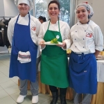 “Fiori d’inverno”: involtino cavolo verza con ricotta, nocciole e crema di patate il piatto proposto da Casamolinari